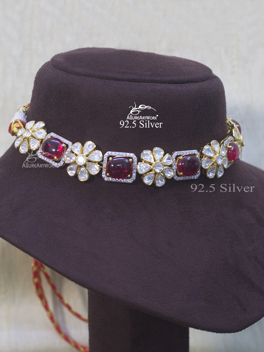 Blooming Silver Choker(Preorder)