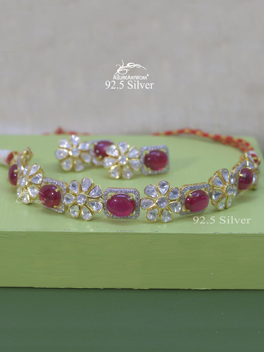 Blooming Silver Choker(Preorder)