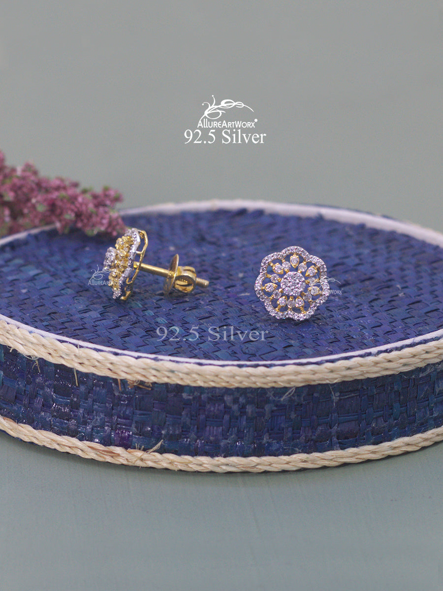 Cliantha Silver Earrings