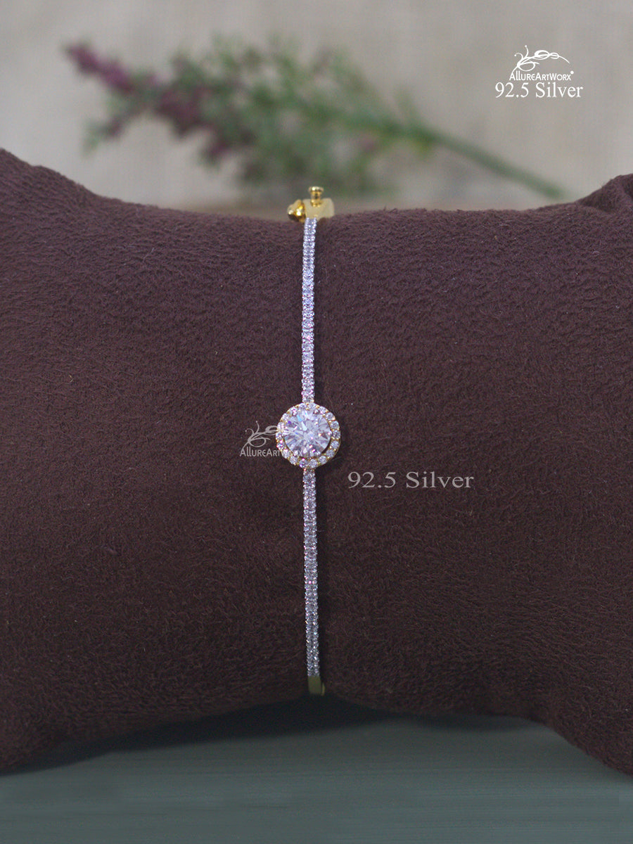 Aaoka Silver Bracelet