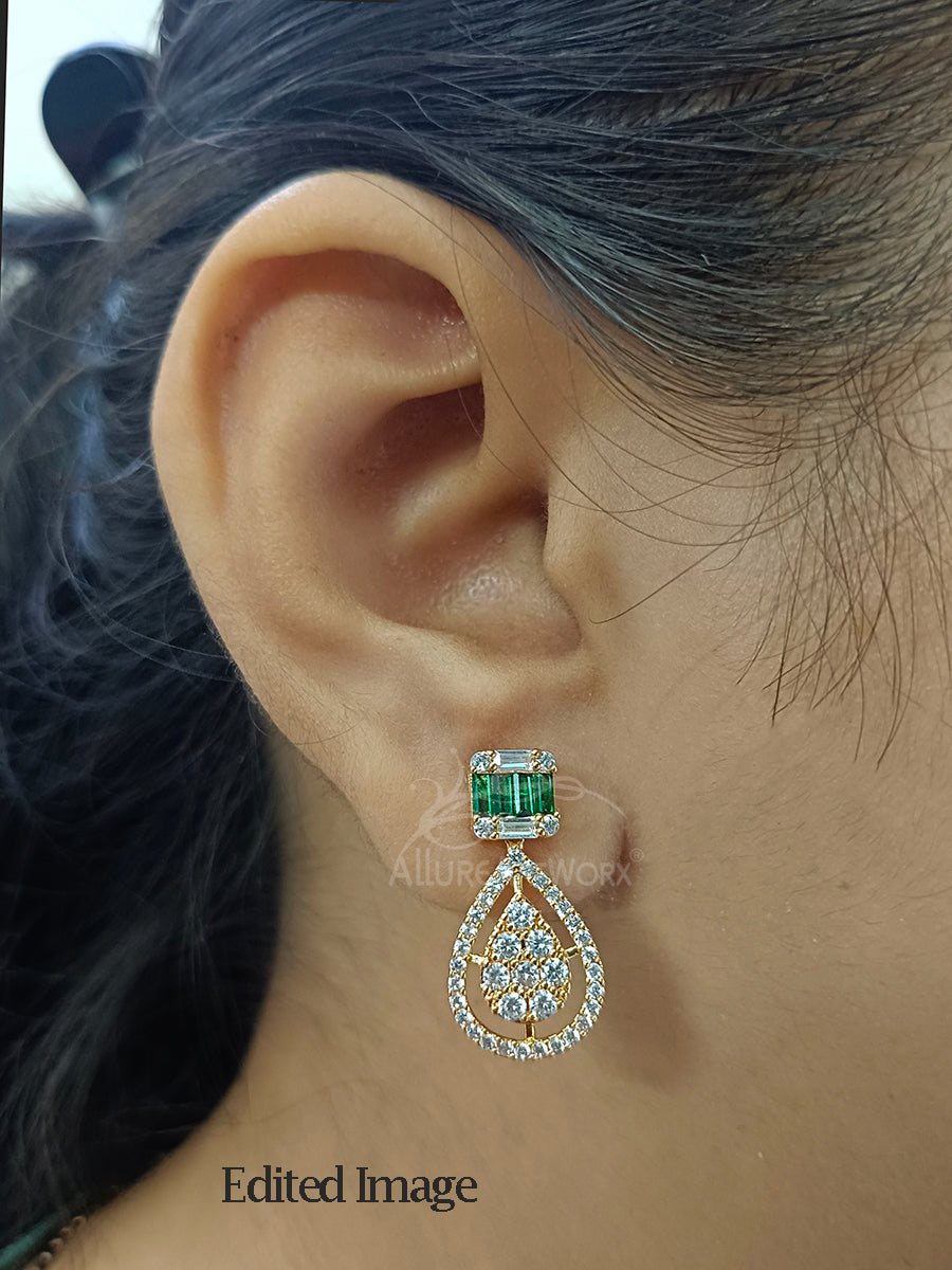 Colourful Earrings(green)