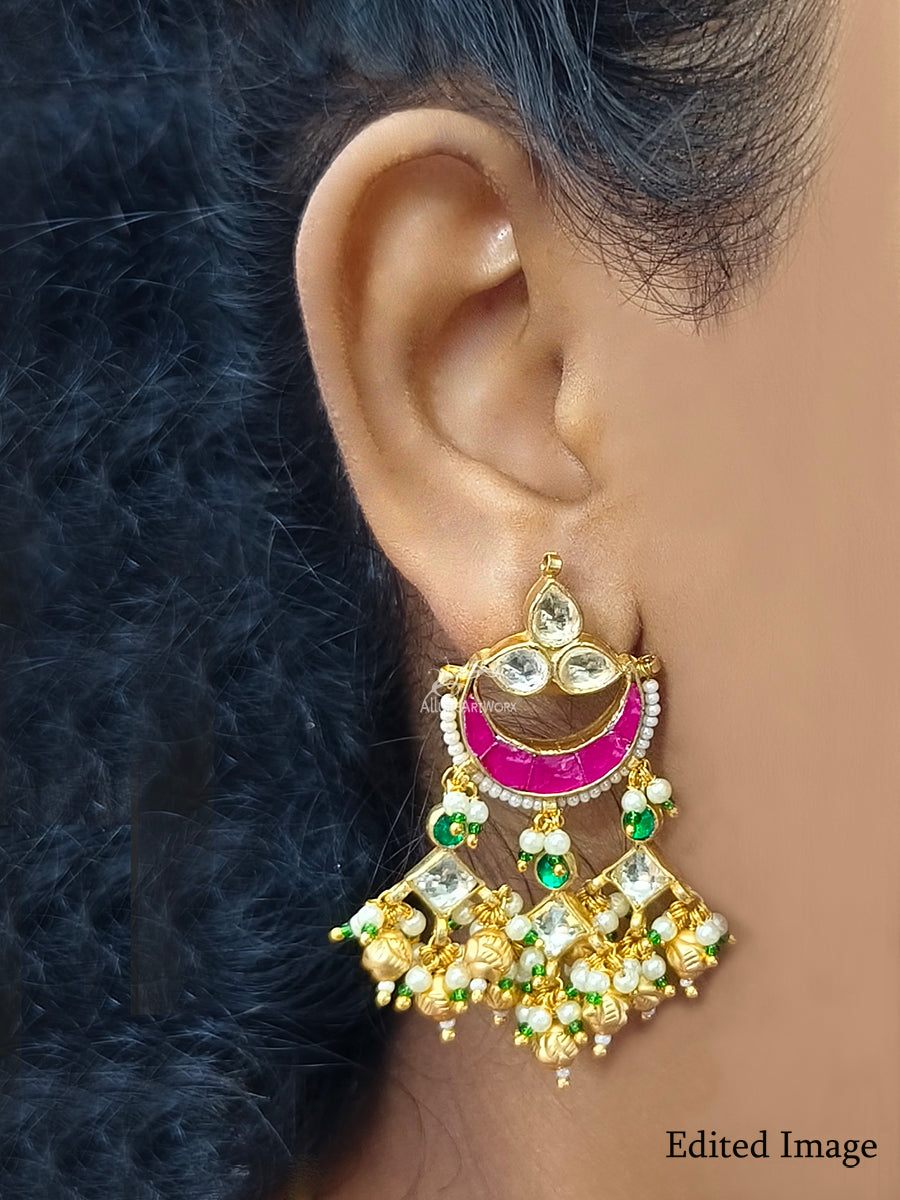 Jadau Earrings