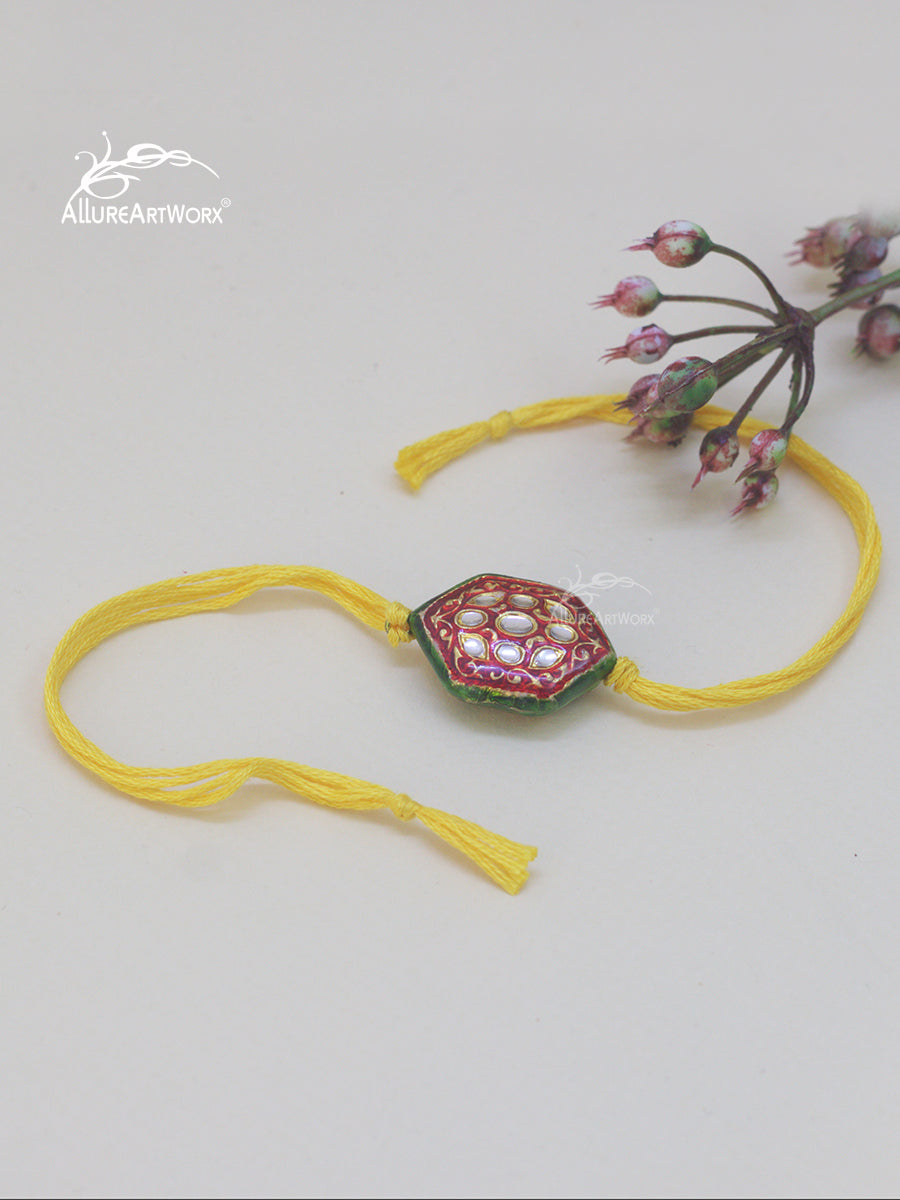 Minakari Rakhi