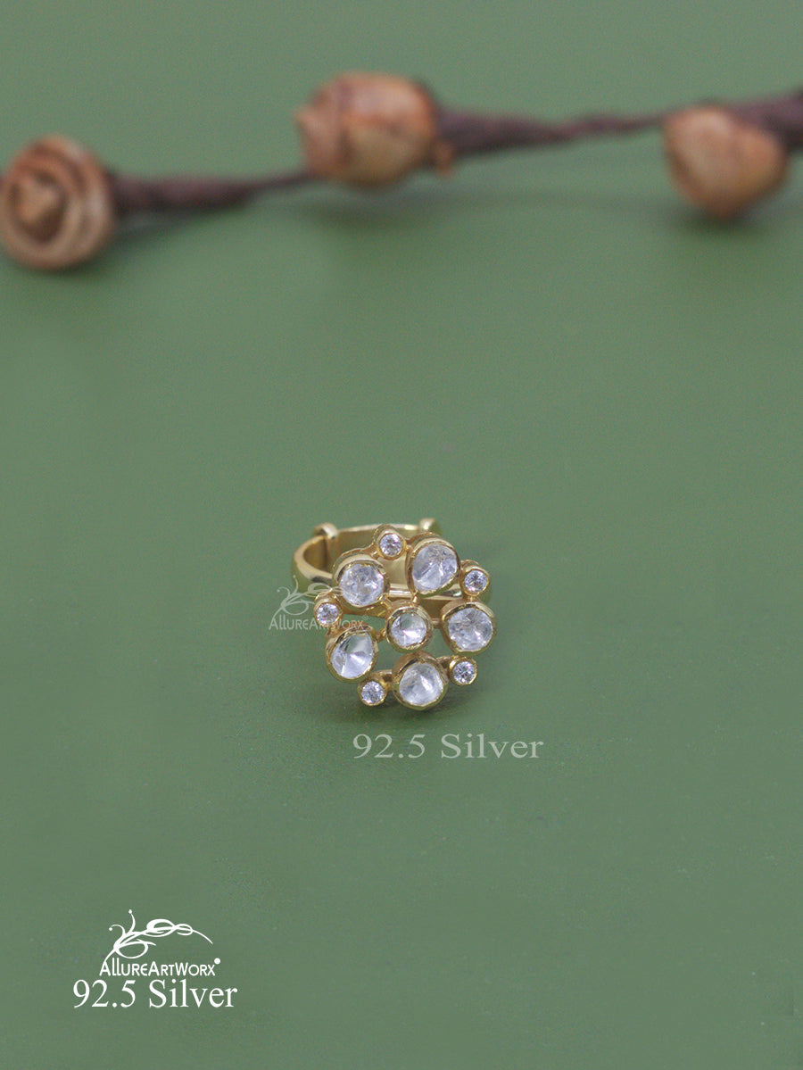 Flora Silver Ring