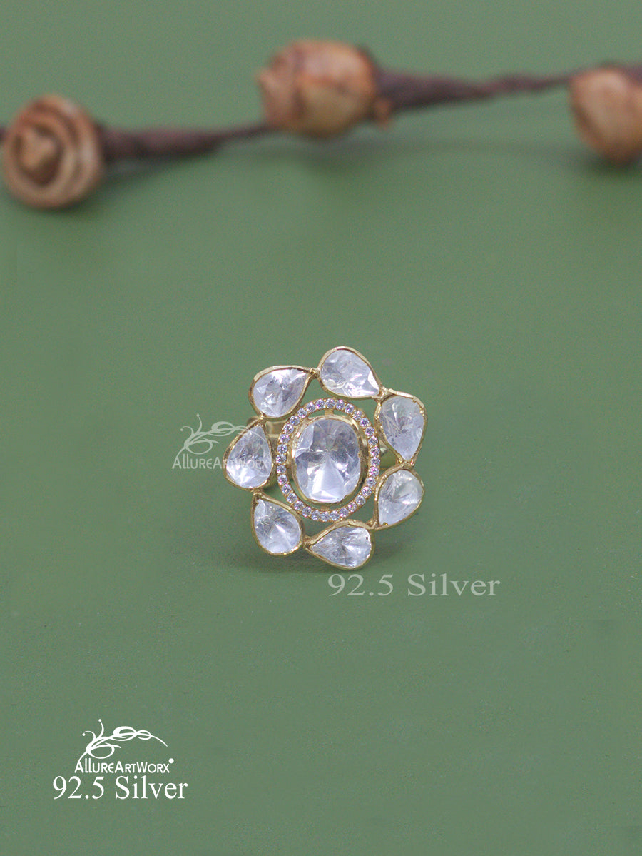 Flora Silver Ring