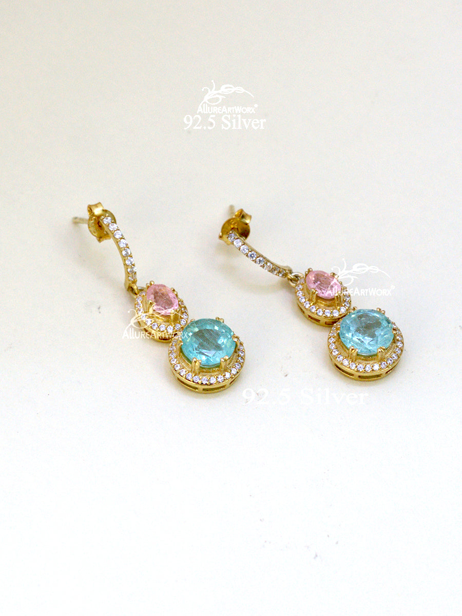 Zeina Silver Earrings