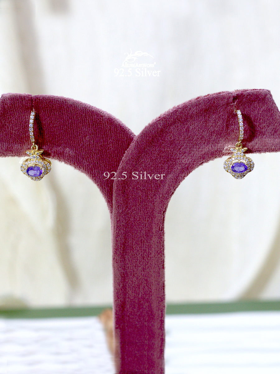 Aura Silver Earrings