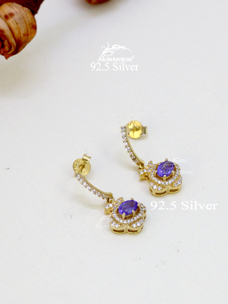 Aura Silver Earrings