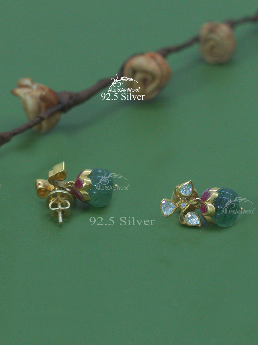 Calanthe Silver Earrings