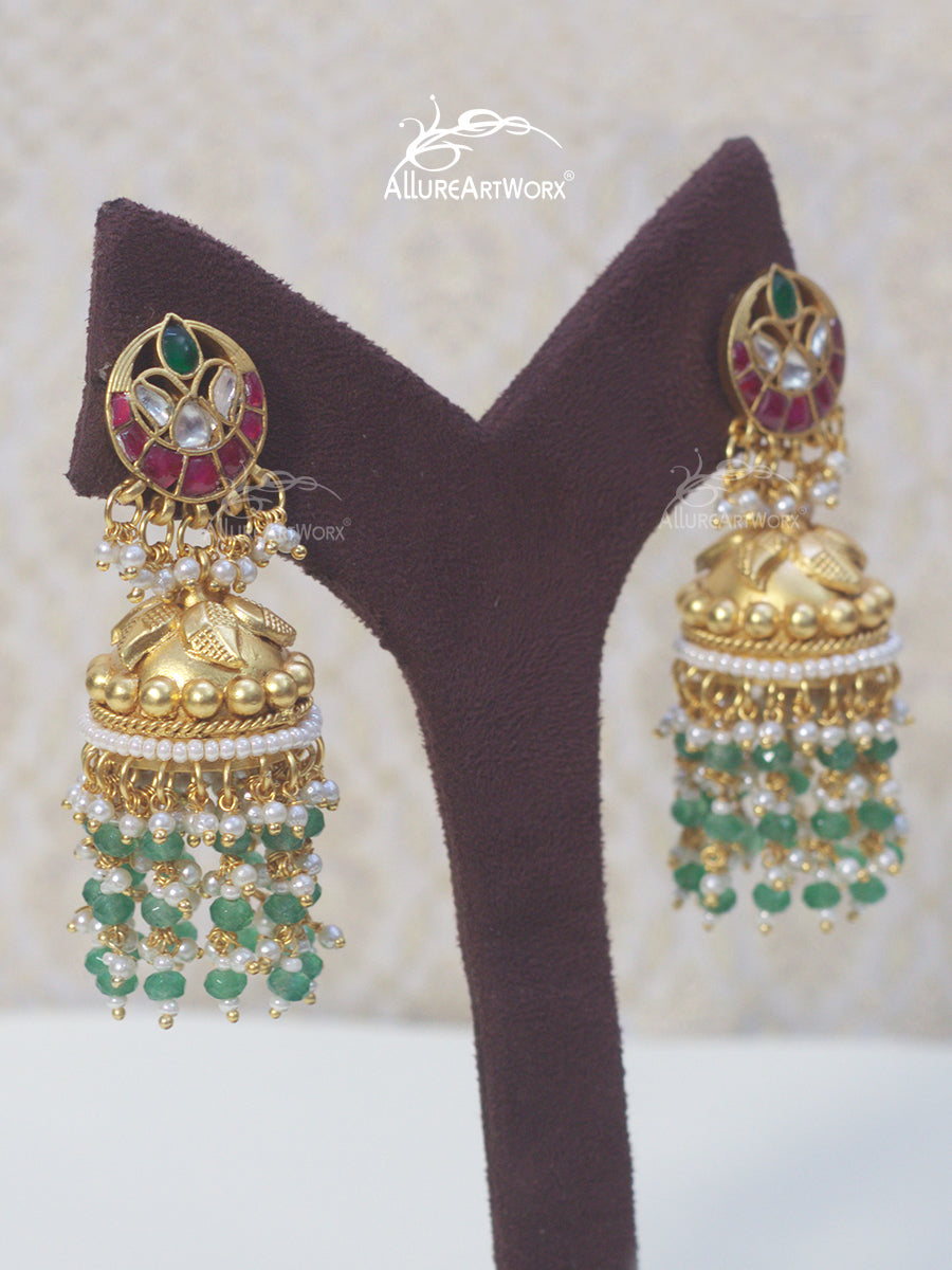 Jadau Jhumkas(long)