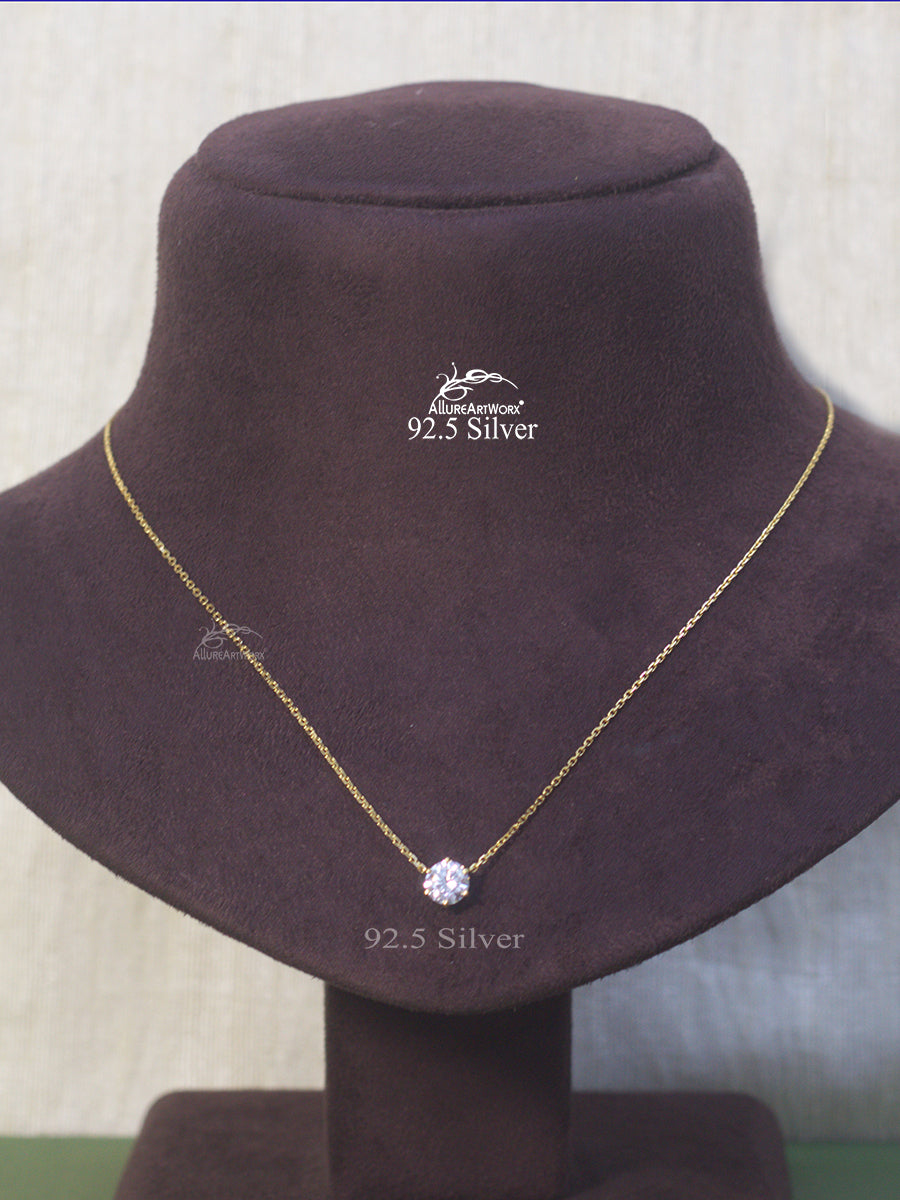 Aaoka Silver Chain set