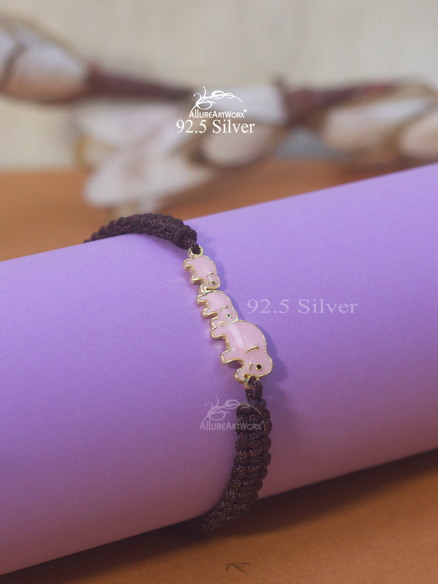 Elephant Silver Bracelet