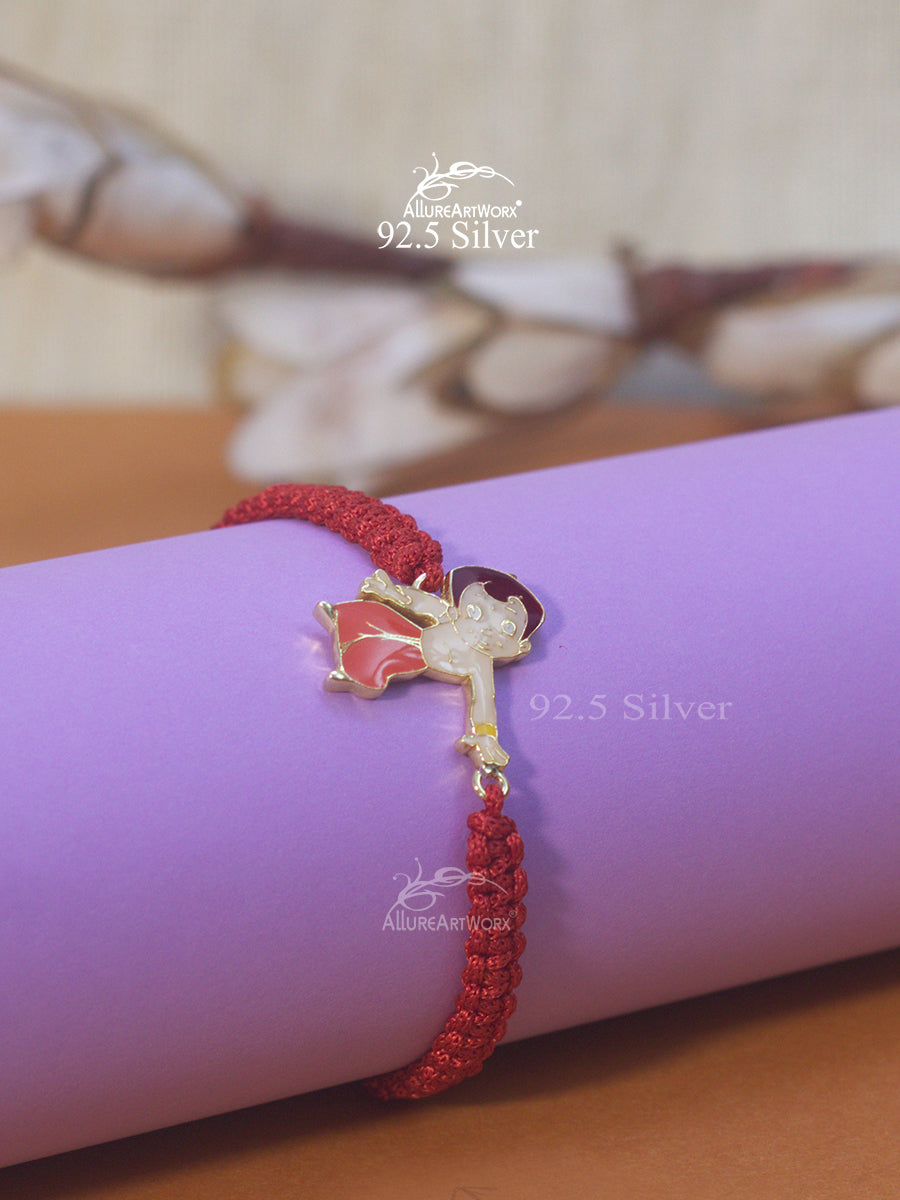 Chota Bheem Silver Bracelet