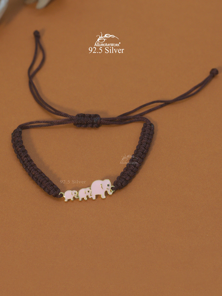 Elephant Silver Bracelet