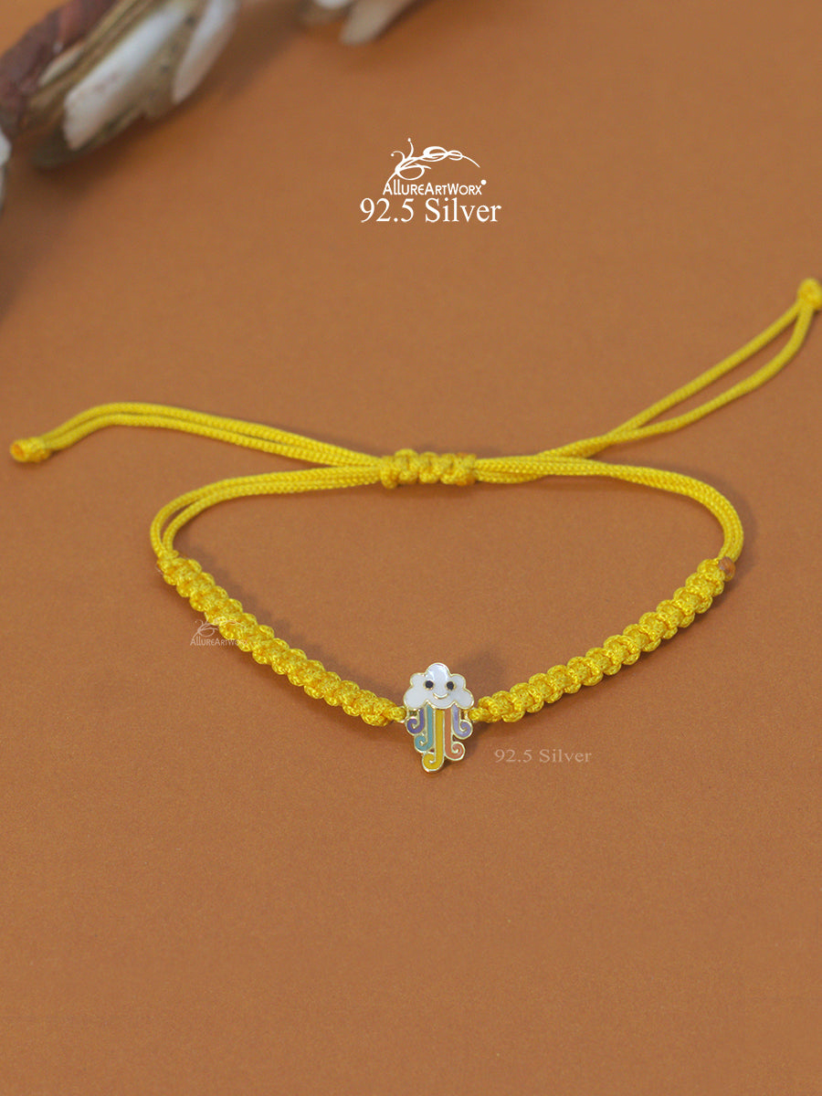 Rainbow Silver Bracelet