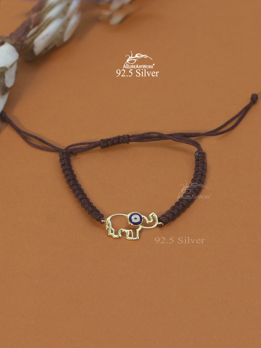 Elephant Silver Bracelet