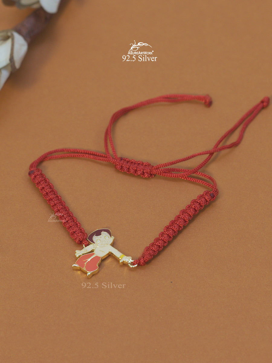Chota Bheem Silver Bracelet