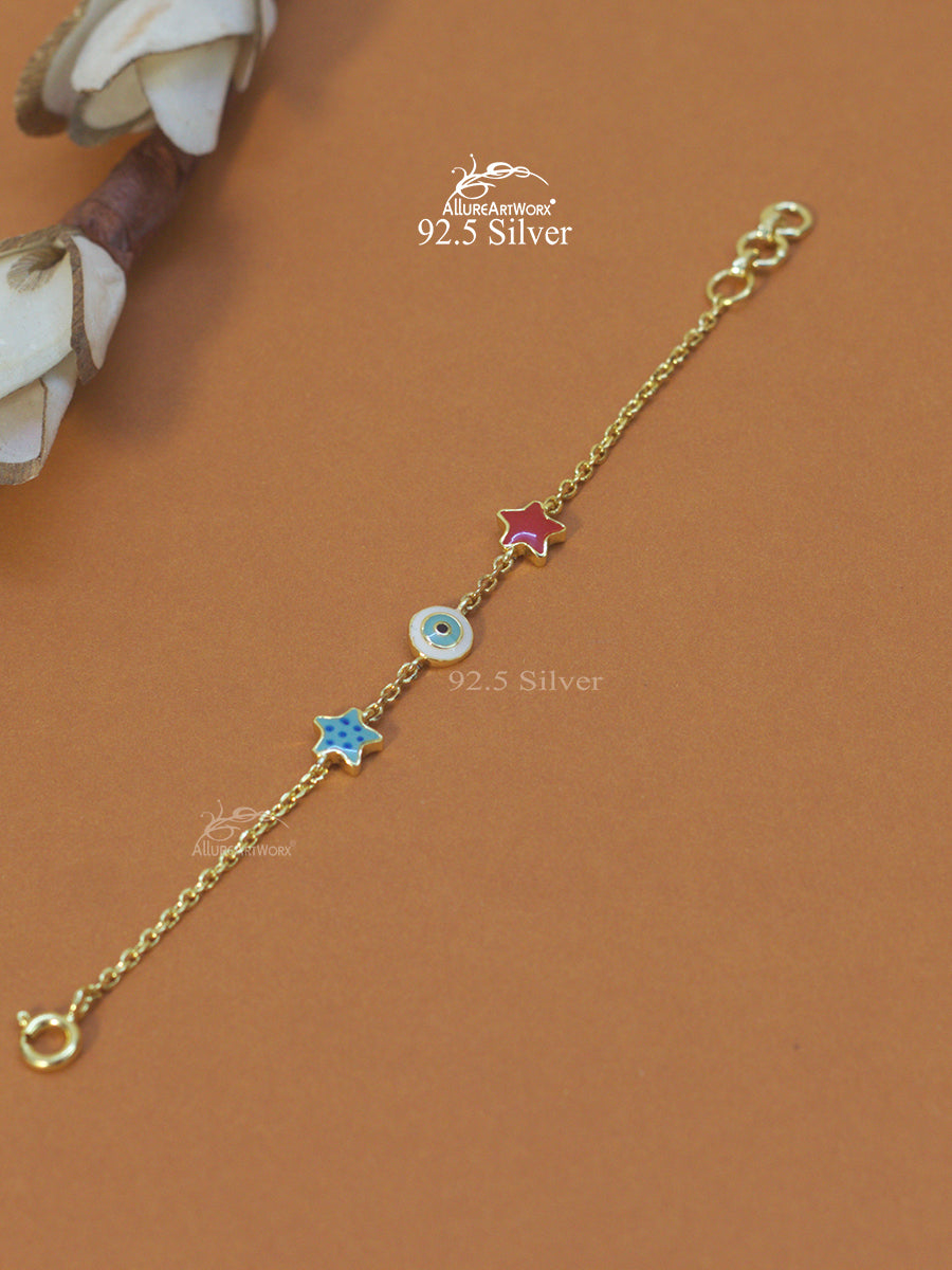 Star Silver Bracelet
