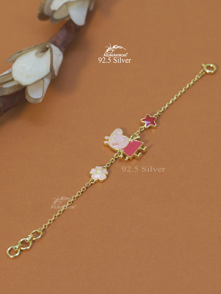 Peppa Silver Bracelet