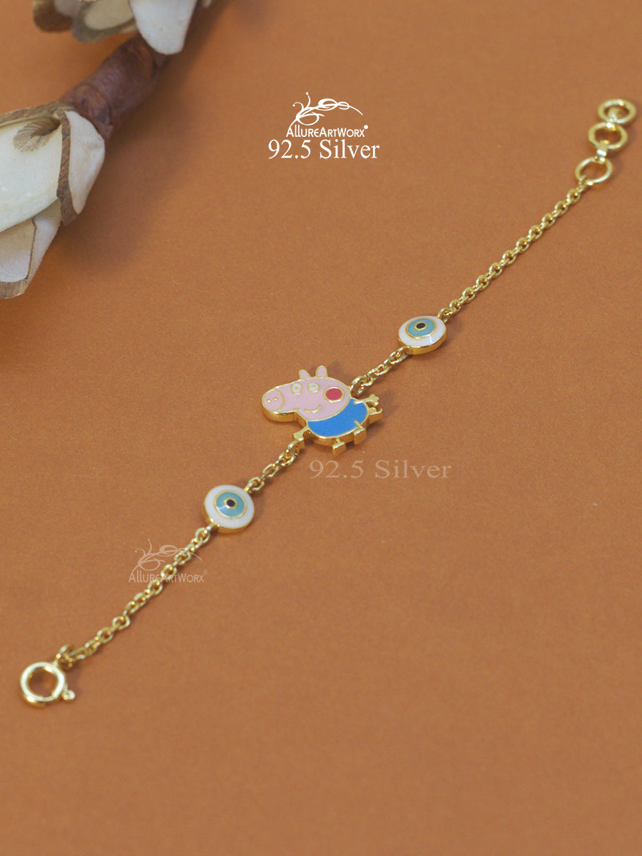 Peppa Silver Bracelet