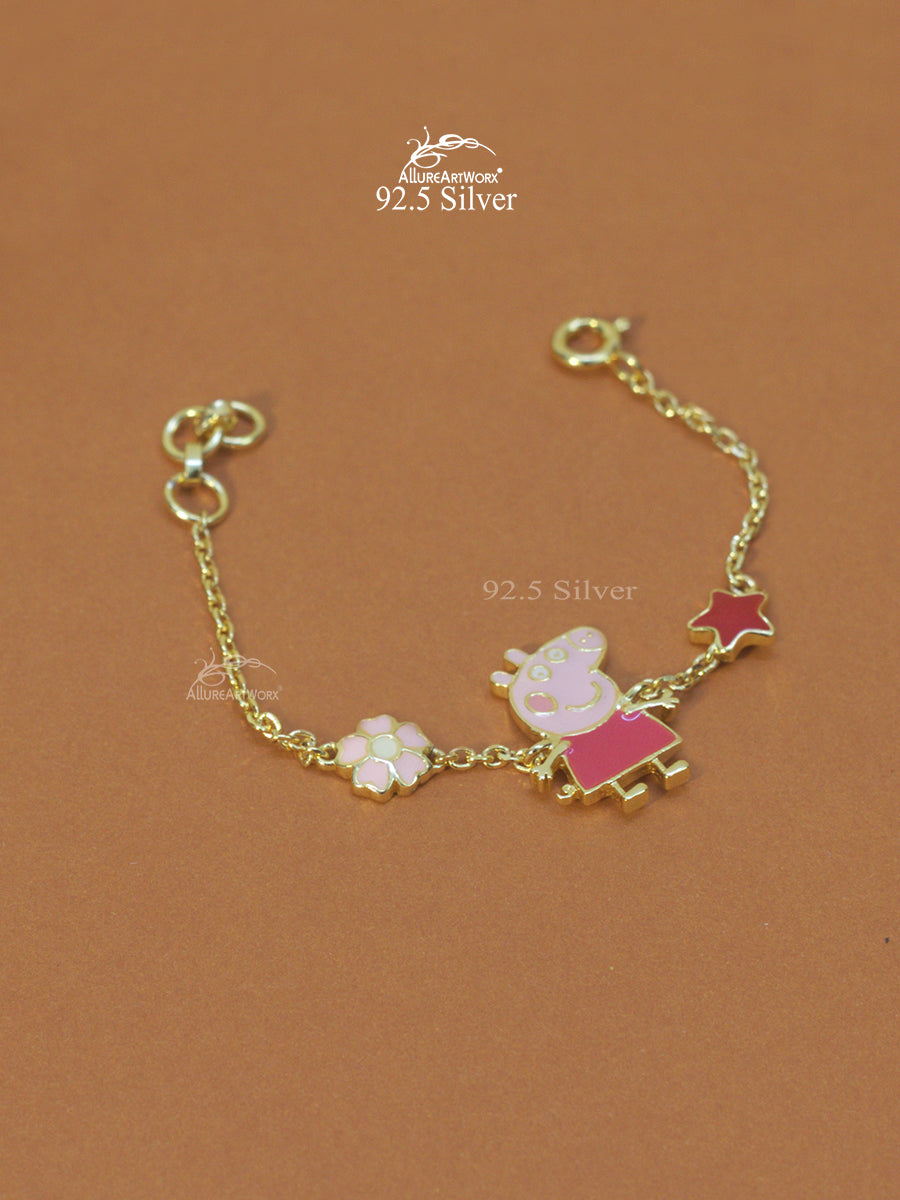 Peppa Silver Bracelet