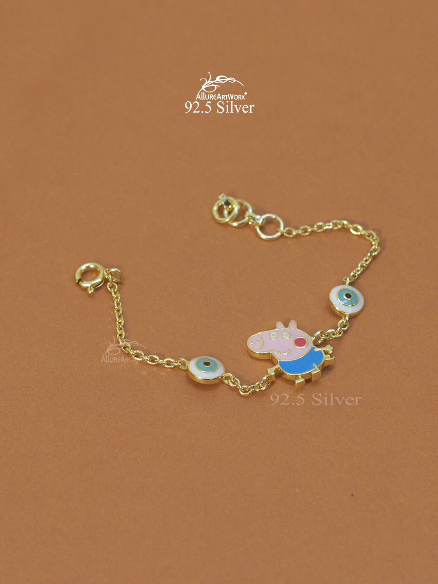 Peppa Silver Bracelet