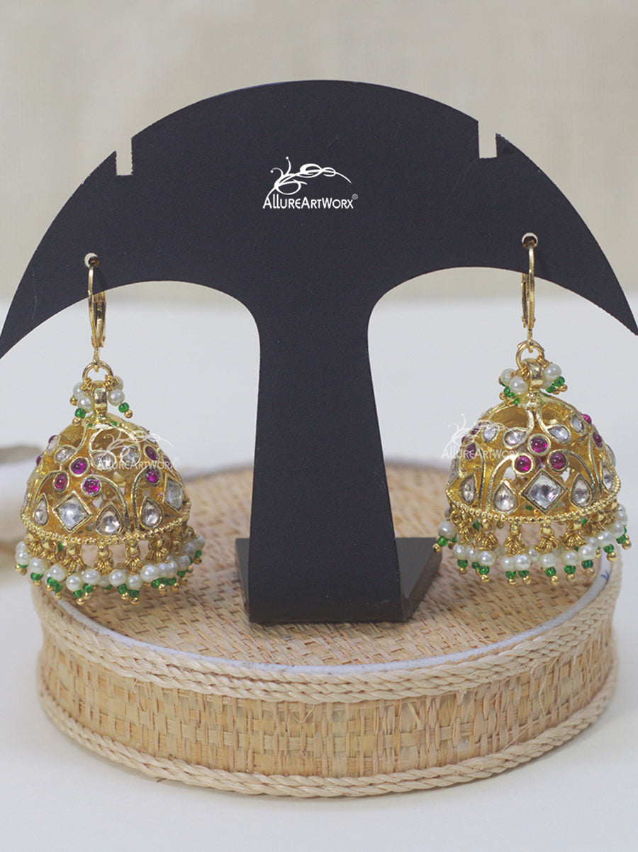Jadau Jhumkas