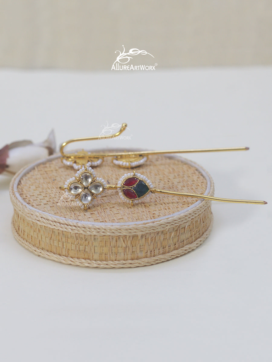 Jadau Earrings(cuffs)