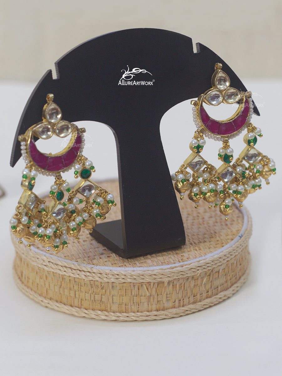 Jadau Earrings