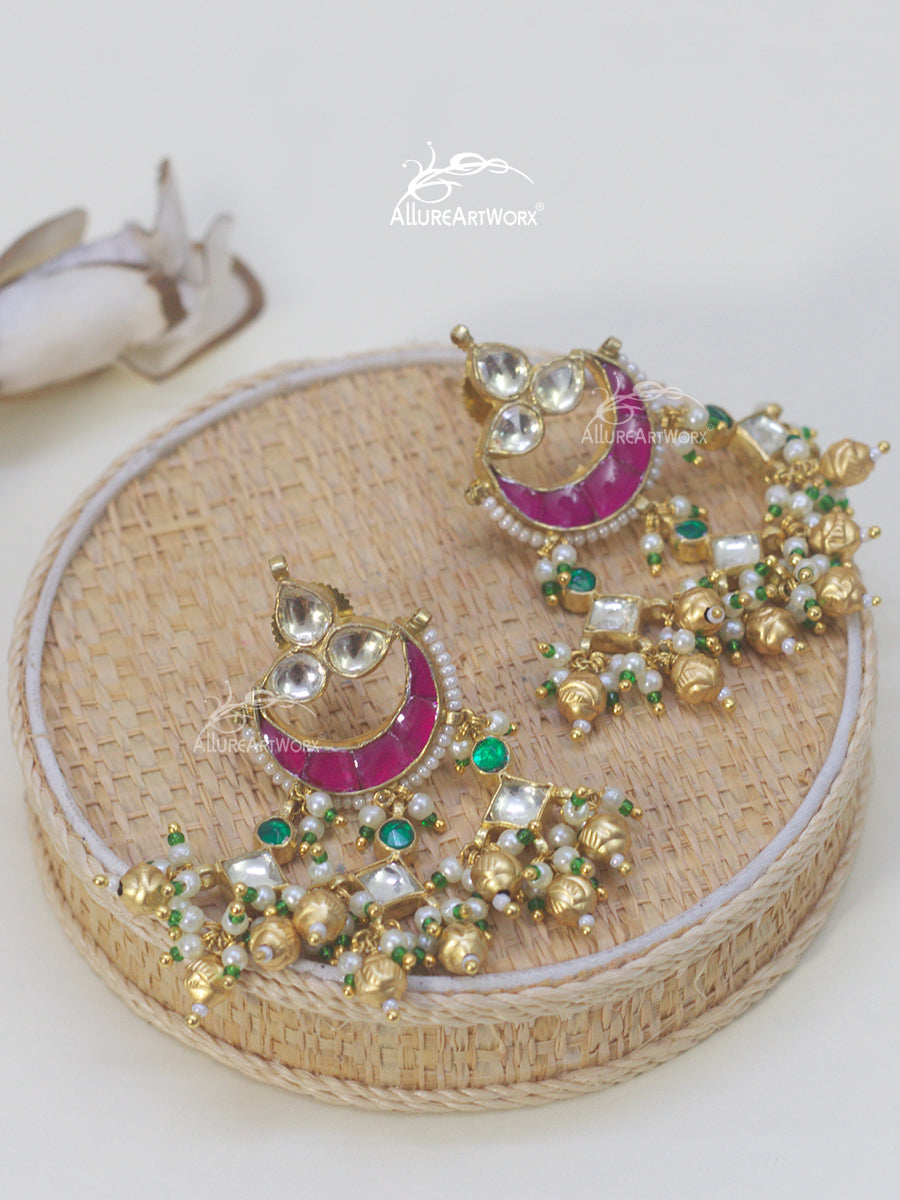 Jadau Earrings