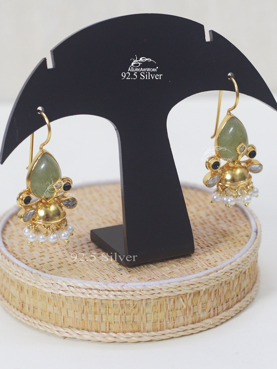 Parnika Silver Jhumkis(Preorder)