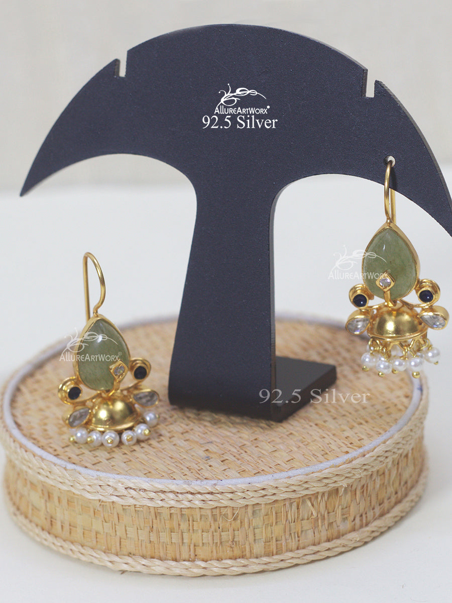 Parnika Silver Jhumkis(Preorder)