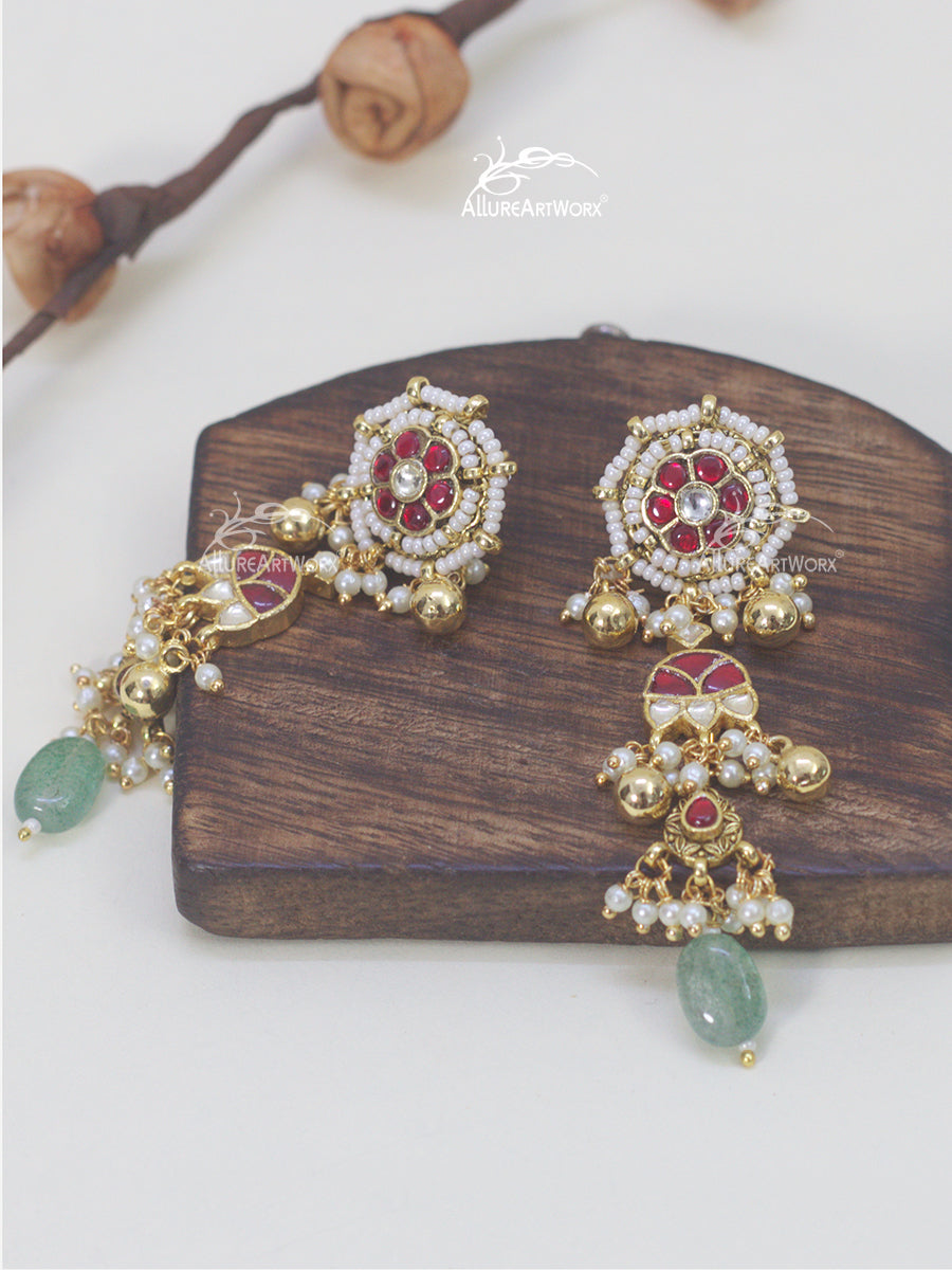 Jadau Earrings(long)