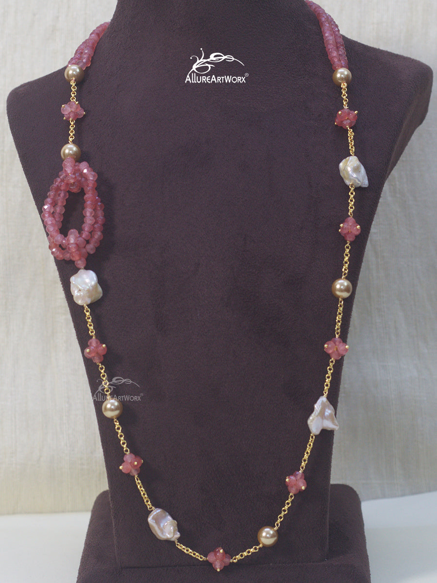 Jade Baroque Neckpiece