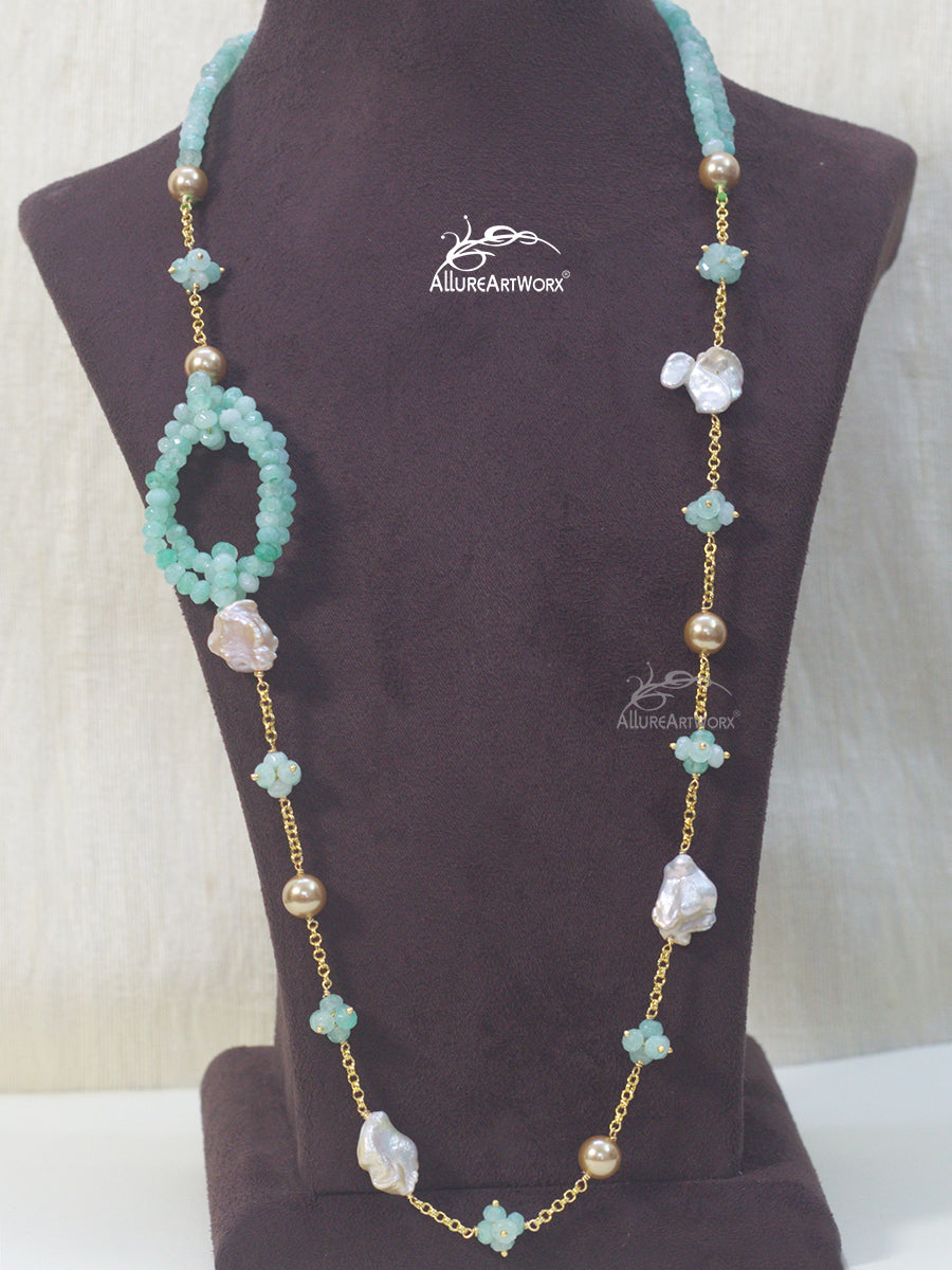 Jade Baroque Neckpiece