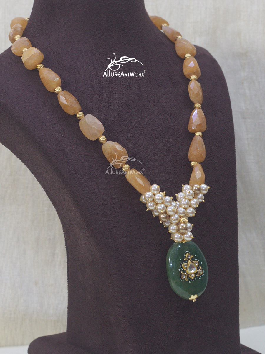 Jade Aventurine Neckpiece