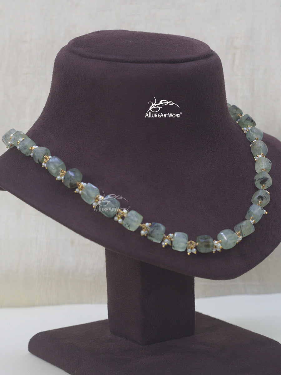 Prehnite Neckpiece