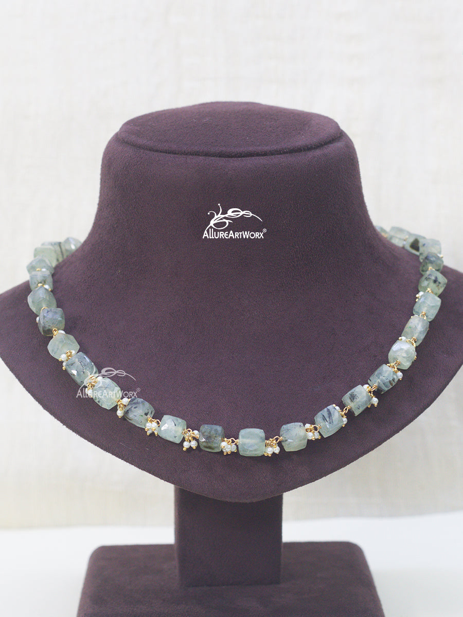 Prehnite Neckpiece