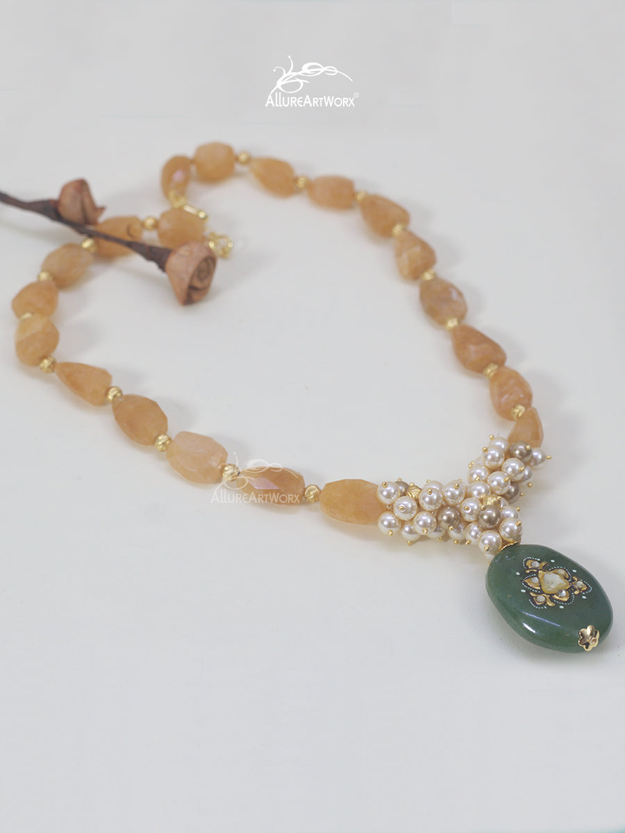Jade Aventurine Neckpiece