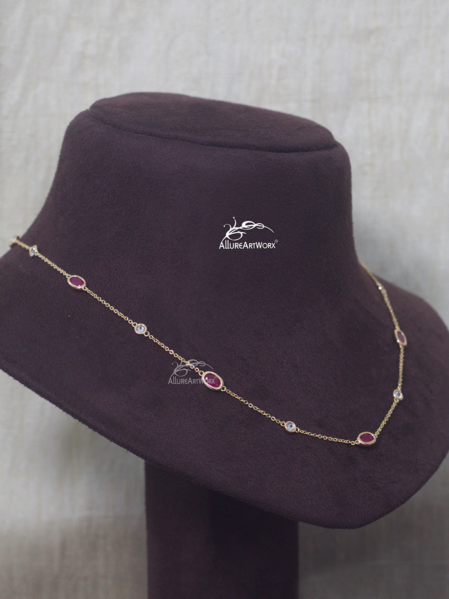 Colourful Chain(Dark Pink)