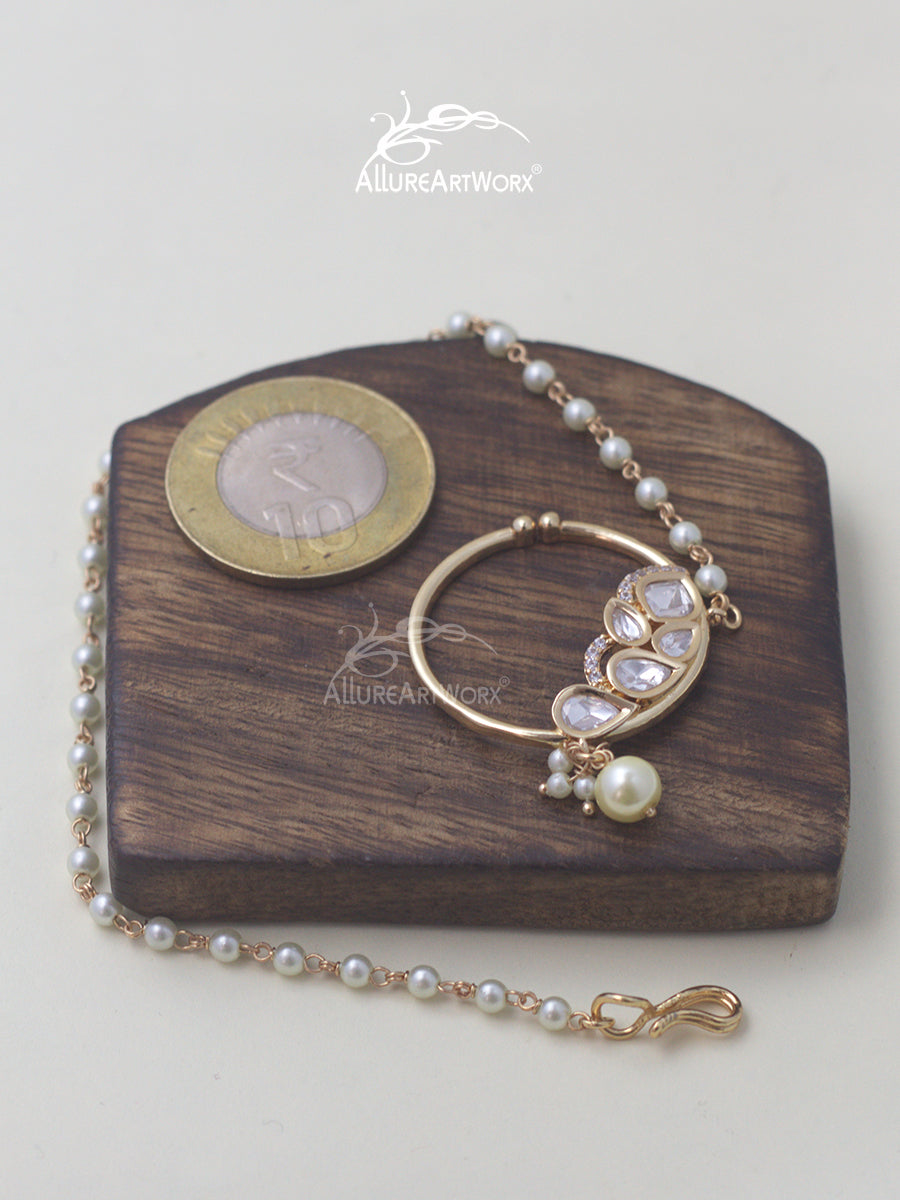 Dazzling Nosering(with chain)