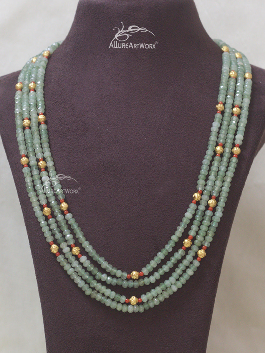 Green Jade Neckpiece