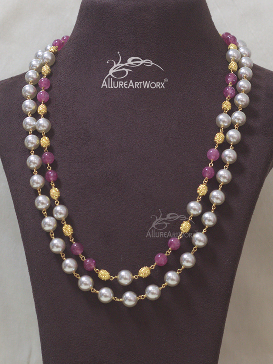 Pearl Jade Neckpiece