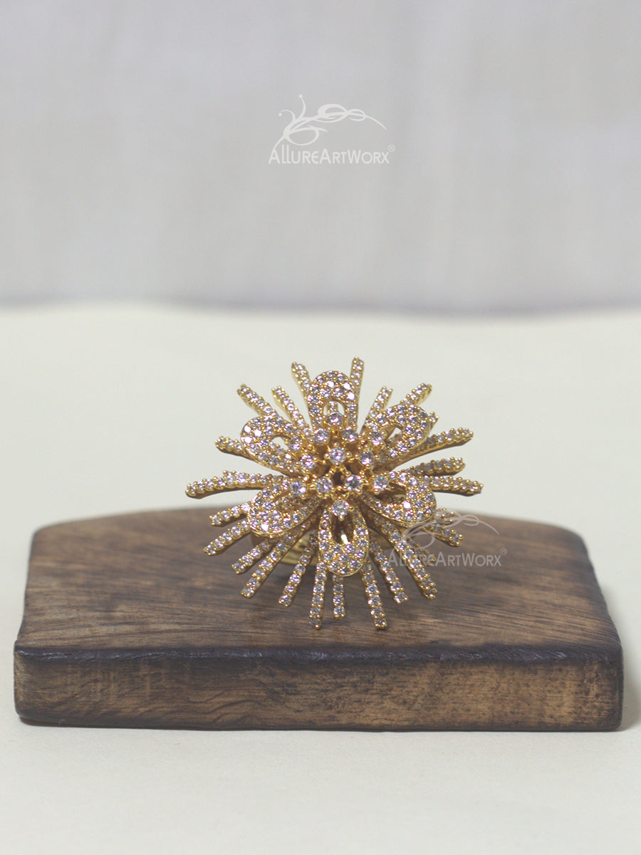 Trendy Ring(Two tone)
