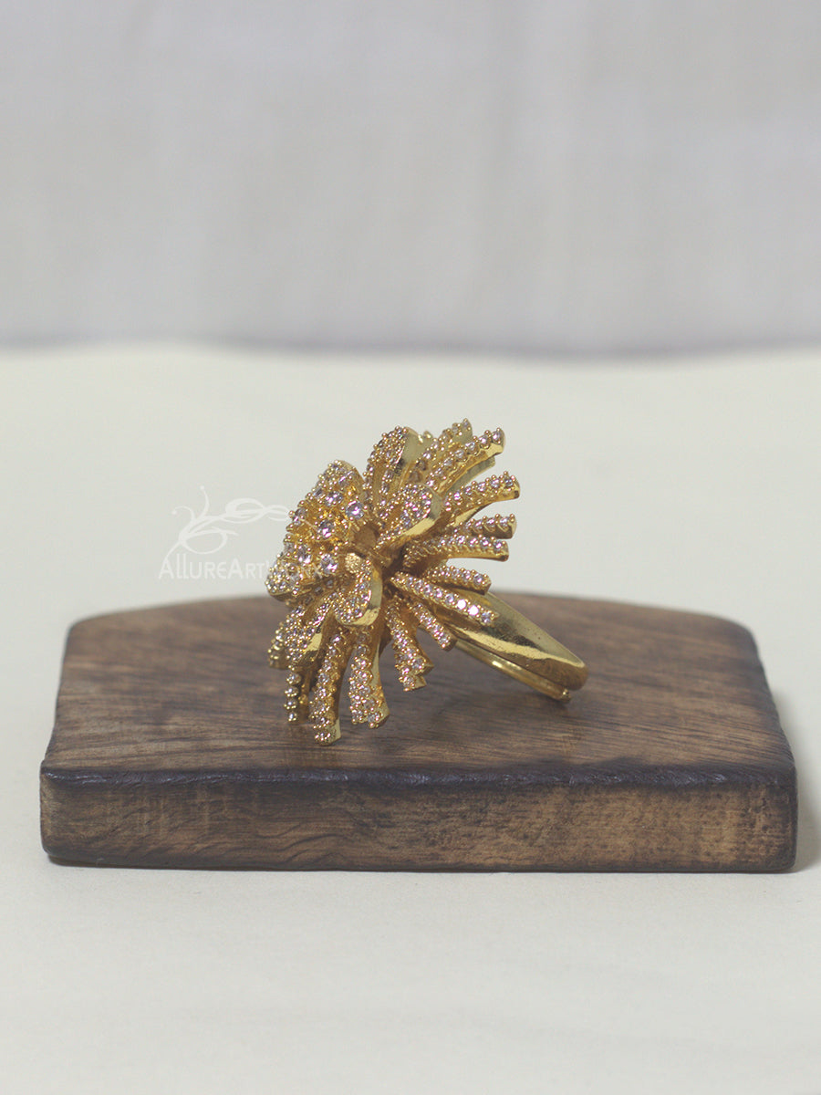 Trendy Ring(Two tone)