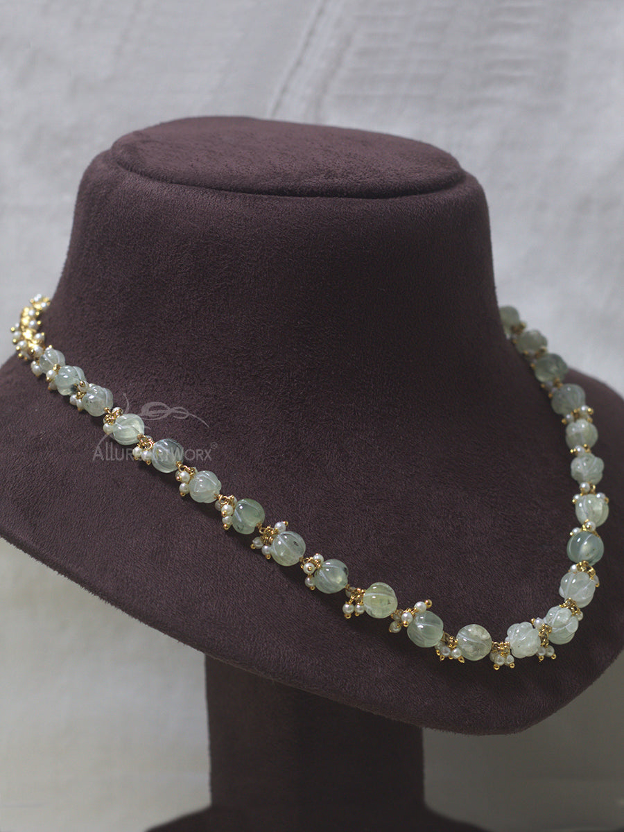Prehnite Neckpiece
