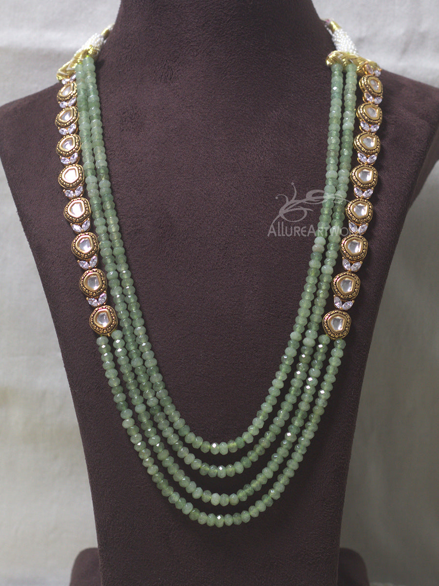 Jade Kundan Neckpiece