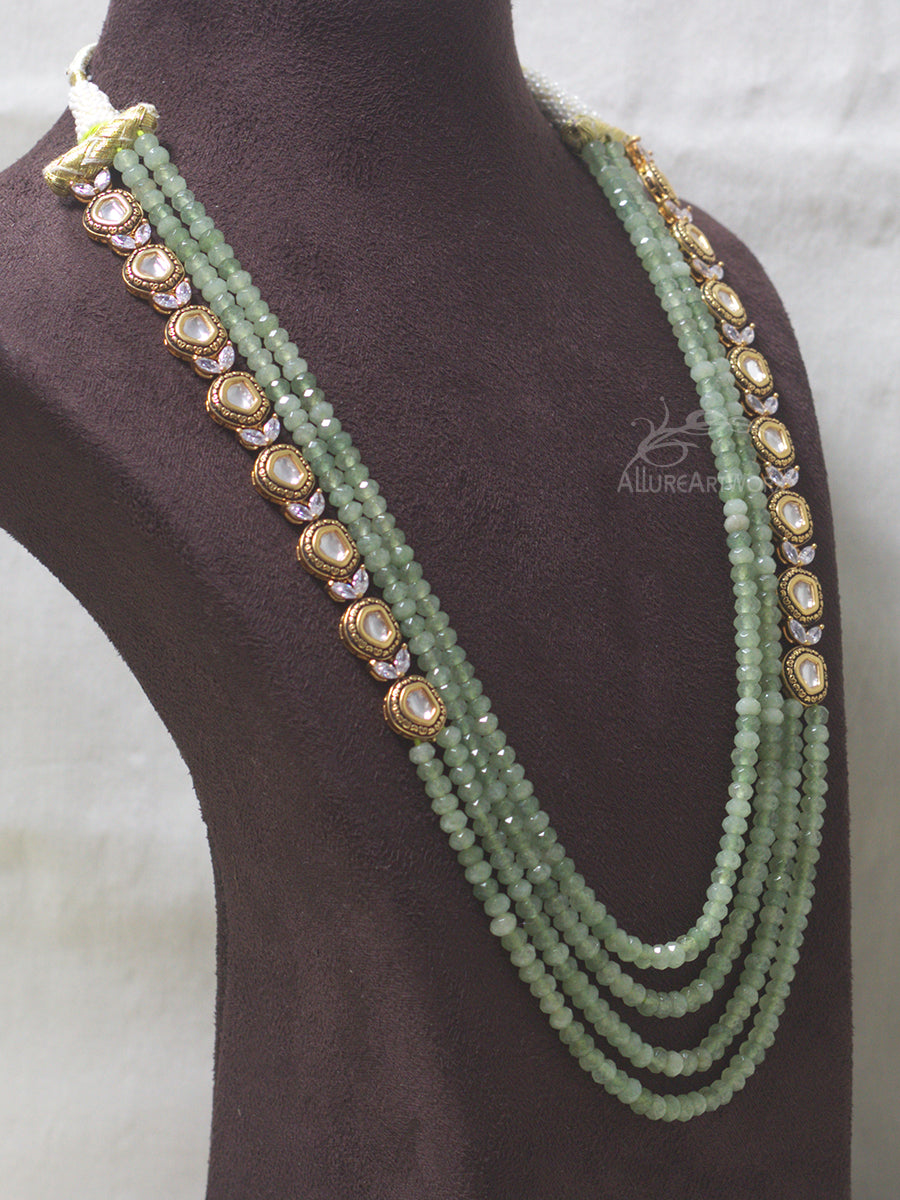 Jade Kundan Neckpiece