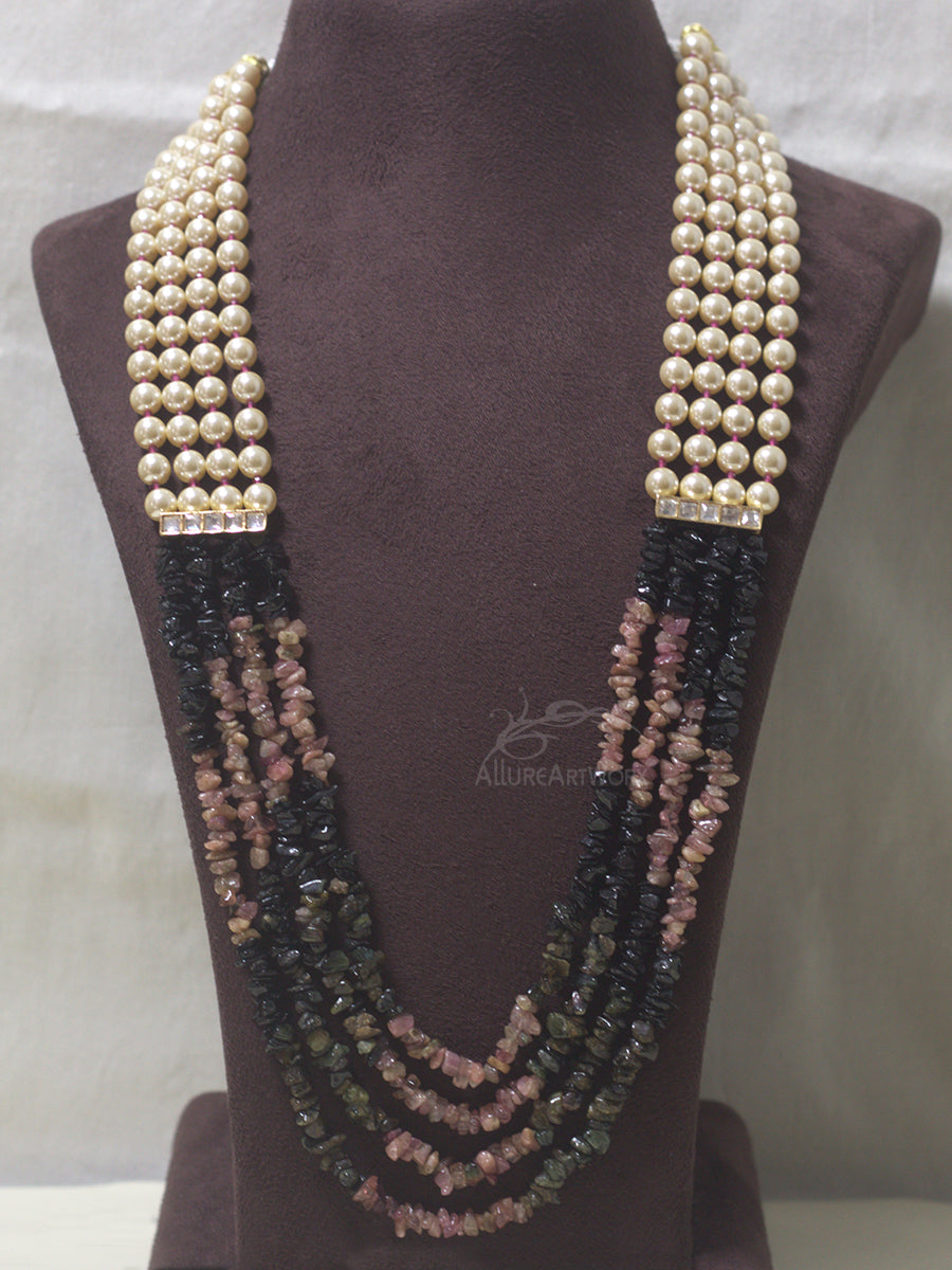 Tourmaline Pearl Neckpiece