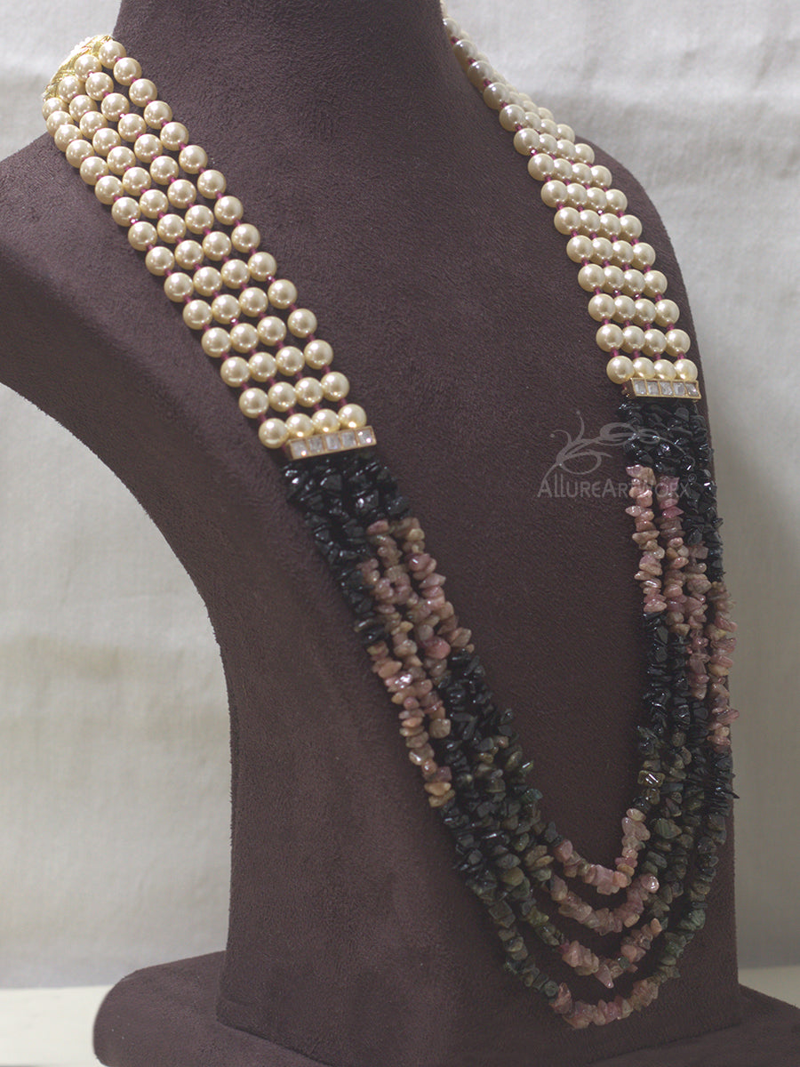 Tourmaline Pearl Neckpiece